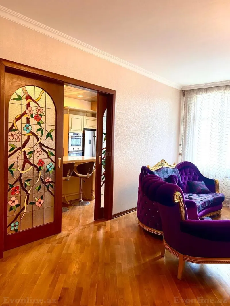 Satılır 4 otaqlı Mənzil Yeni tikili 200 m² Gənclik m. - şəkil 3