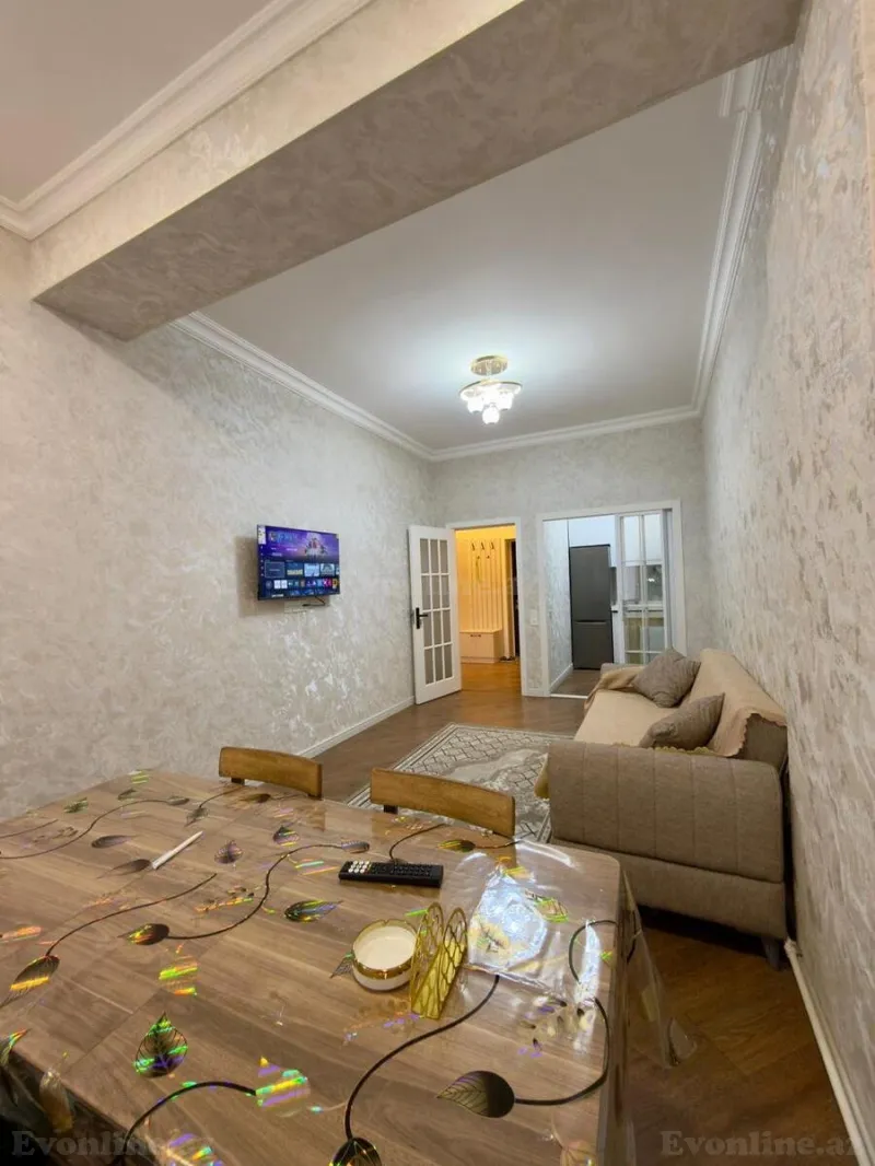 Kirayə verilir 2 otaqlı Mənzil Yeni tikili 60 m² Nəriman Nərimanov m. - şəkil 2