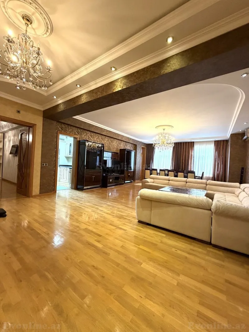 Kirayə verilir 6 otaqlı Mənzil Yeni tikili 220 m² Xətai m. - şəkil 8