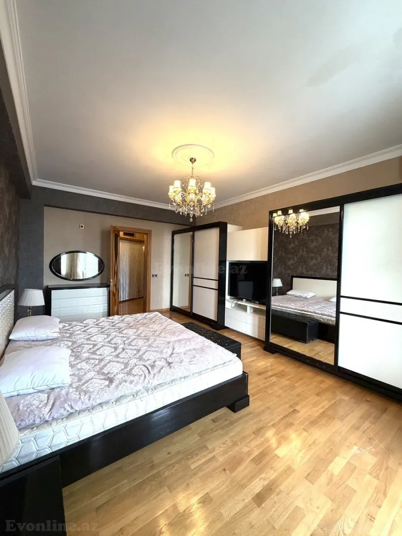 Kirayə verilir 6 otaqlı Mənzil Yeni tikili 220 m² Xətai m. - şəkil 21