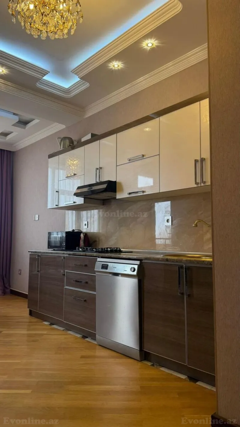 Kirayə verilir 2 otaqlı Mənzil Yeni tikili 109 m² Nəsimi r. - şəkil 13