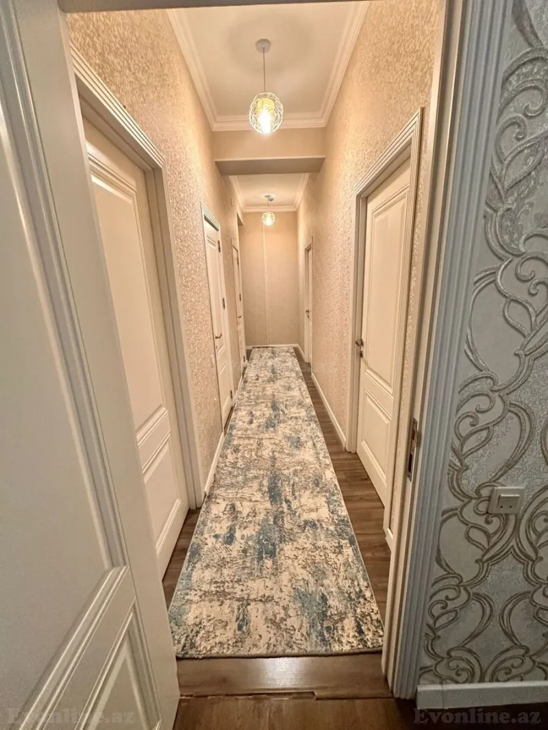 Satılır 3 otaqlı Mənzil Yeni tikili 90 m² İnşaatçılar m. - şəkil 2