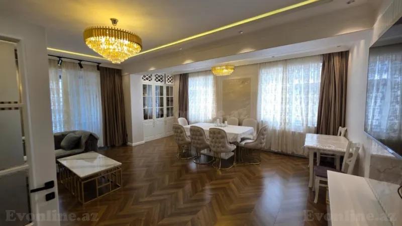 Satılır 3 otaqlı Mənzil Yeni tikili 128 m² Həzi Aslanov m. - şəkil 2