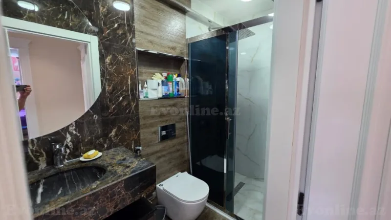 Satılır 3 otaqlı Mənzil Yeni tikili 128 m² Həzi Aslanov m. - şəkil 16