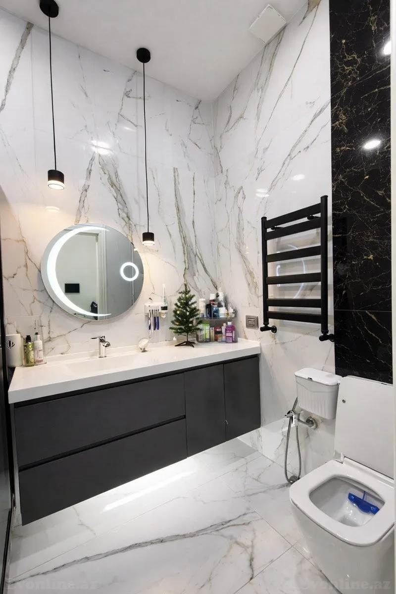 Satılır 3 otaqlı Mənzil Yeni tikili 97.2 m² Nizami m. - şəkil 10