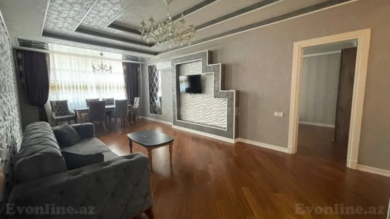 Kirayə verilir 2 otaqlı Mənzil Yeni tikili 98 m² Qara Qarayev m. - şəkil 3