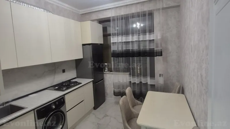 Kirayə verilir 2 otaqlı Mənzil Yeni tikili 90 m² Neftçilər m. - şəkil 5