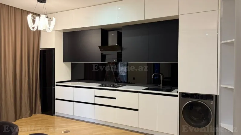 Kirayə verilir 2 otaqlı Mənzil Yeni tikili 80 m² Nərimanov r. - şəkil 7