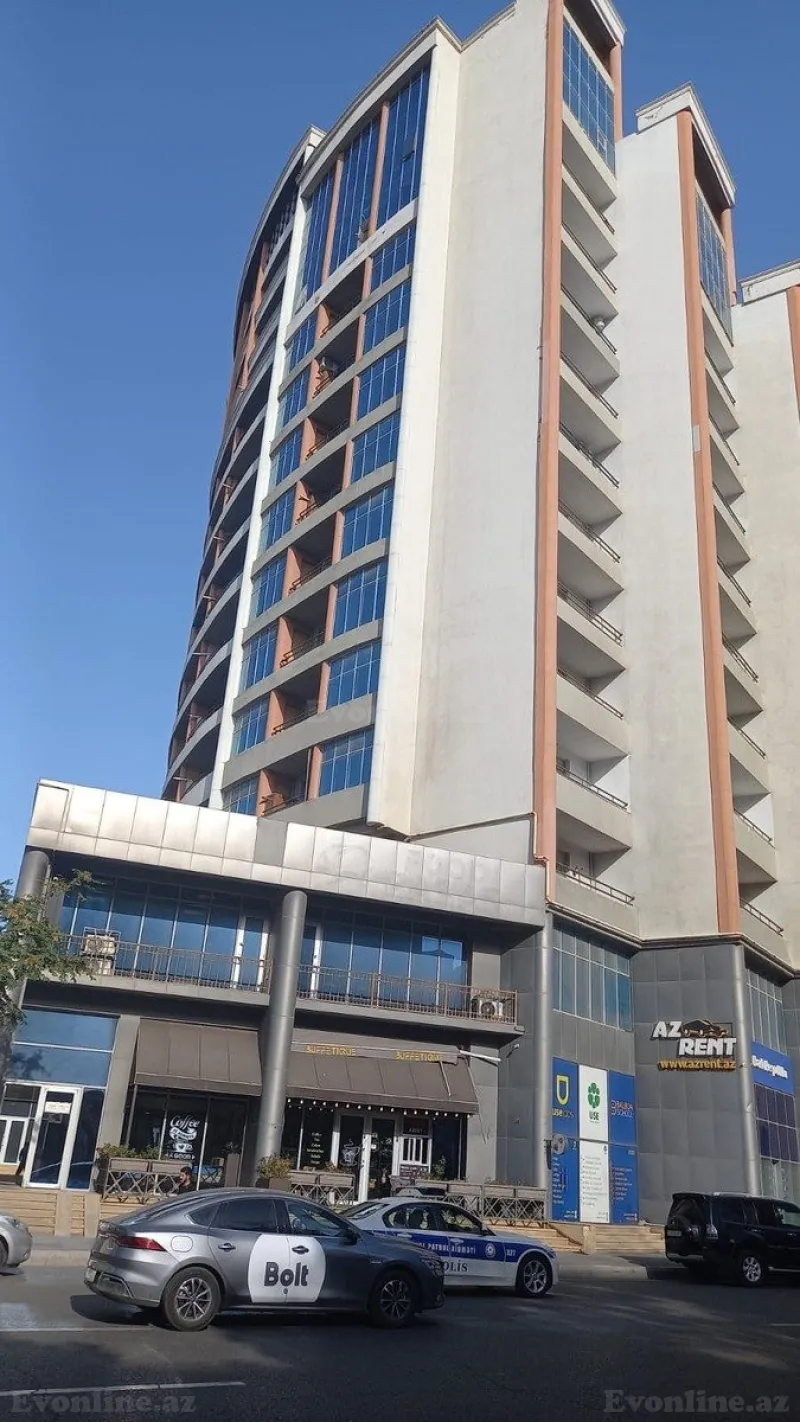 Kirayə verilir 3 otaqlı Mənzil Yeni tikili 100 m² Nəsimi r. - şəkil 12