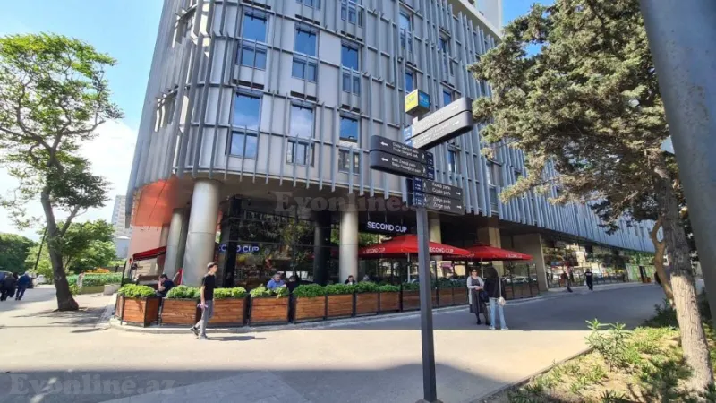 Kirayə verilir 2 otaqlı Mənzil Yeni tikili 109 m² Nəsimi r. - şəkil 8