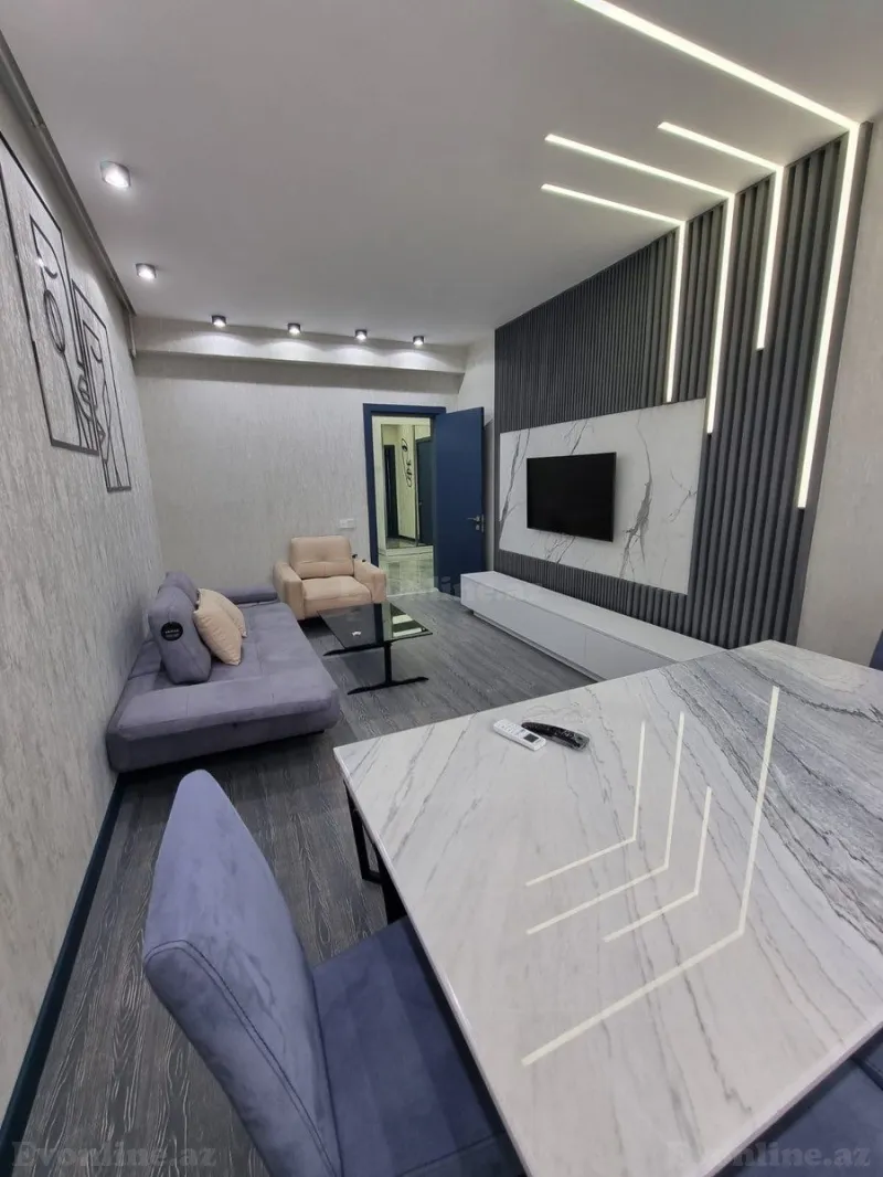 Kirayə verilir 2 otaqlı Mənzil Yeni tikili 80 m² Gənclik m.