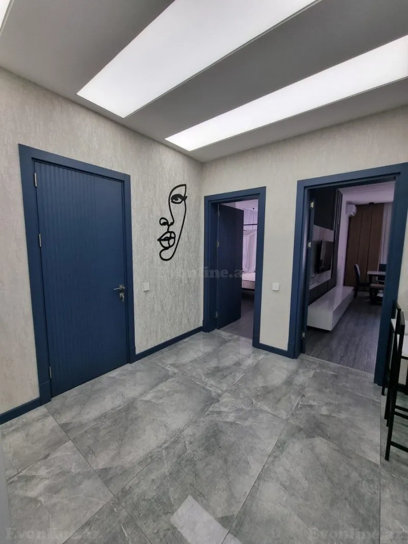 Kirayə verilir 2 otaqlı Mənzil Yeni tikili 80 m² Gənclik m. - şəkil 5