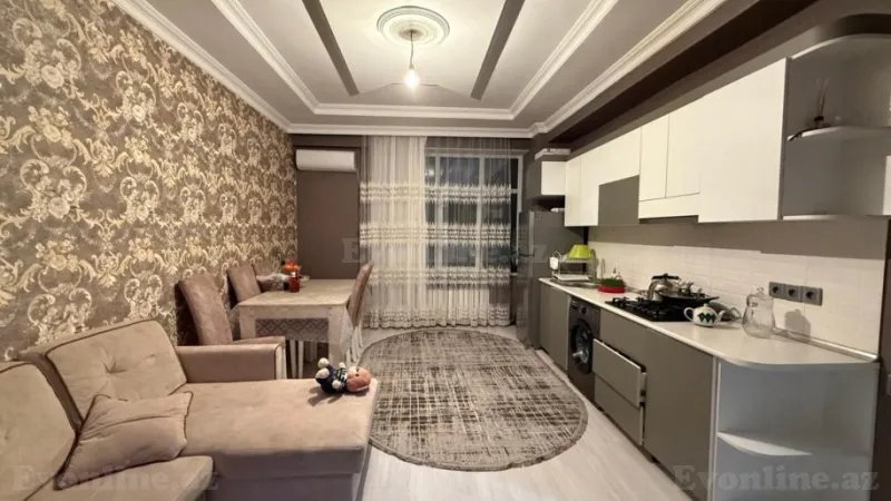 Satılır 2 otaqlı Mənzil Yeni tikili 48 m² Xalqlar Dostluğu m. - şəkil 2