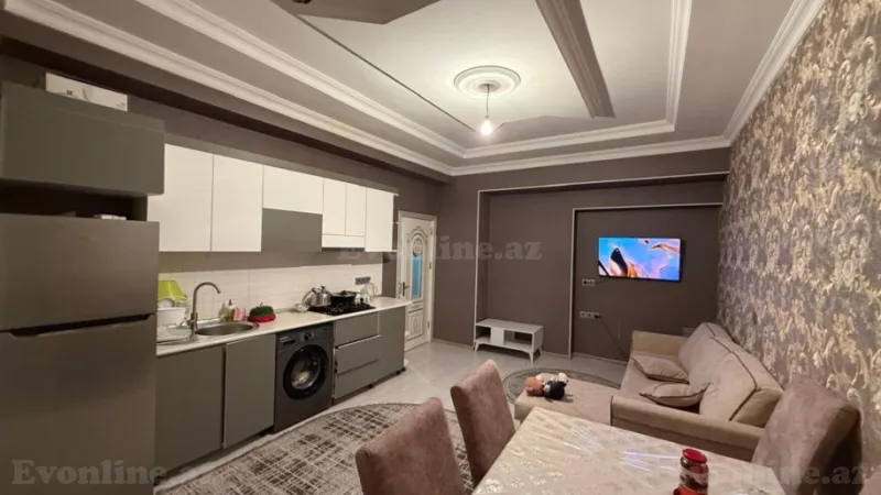 Satılır 2 otaqlı Mənzil Yeni tikili 48 m² Xalqlar Dostluğu m. - şəkil 3