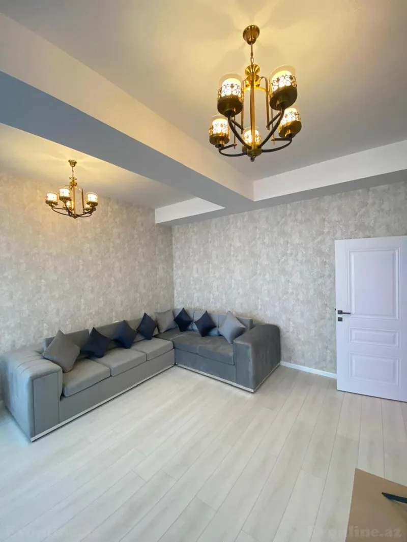 Kirayə verilir 2 otaqlı Mənzil Yeni tikili 90 m² İnşaatçılar m. - şəkil 2