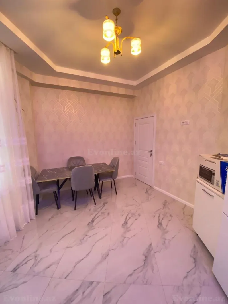Kirayə verilir 2 otaqlı Mənzil Yeni tikili 90 m² İnşaatçılar m. - şəkil 3