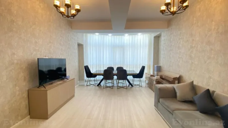 Kirayə verilir 2 otaqlı Mənzil Yeni tikili 90 m² İnşaatçılar m. - şəkil 4