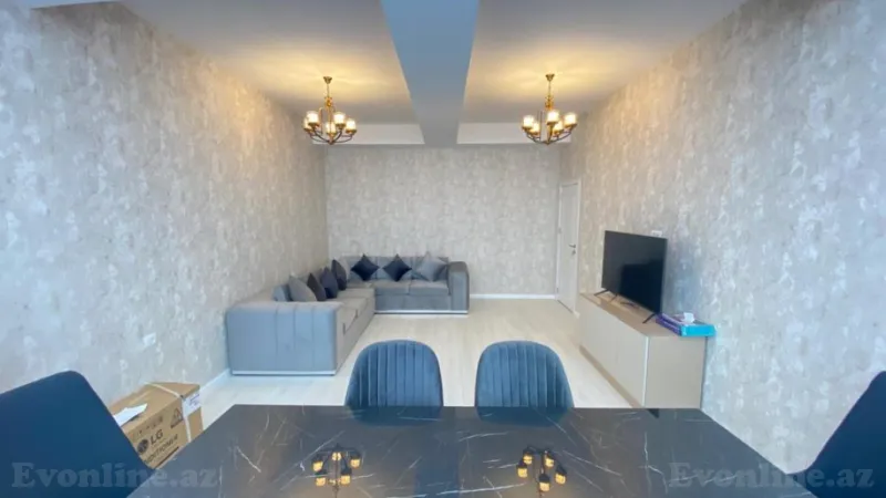 Kirayə verilir 2 otaqlı Mənzil Yeni tikili 90 m² İnşaatçılar m. - şəkil 6