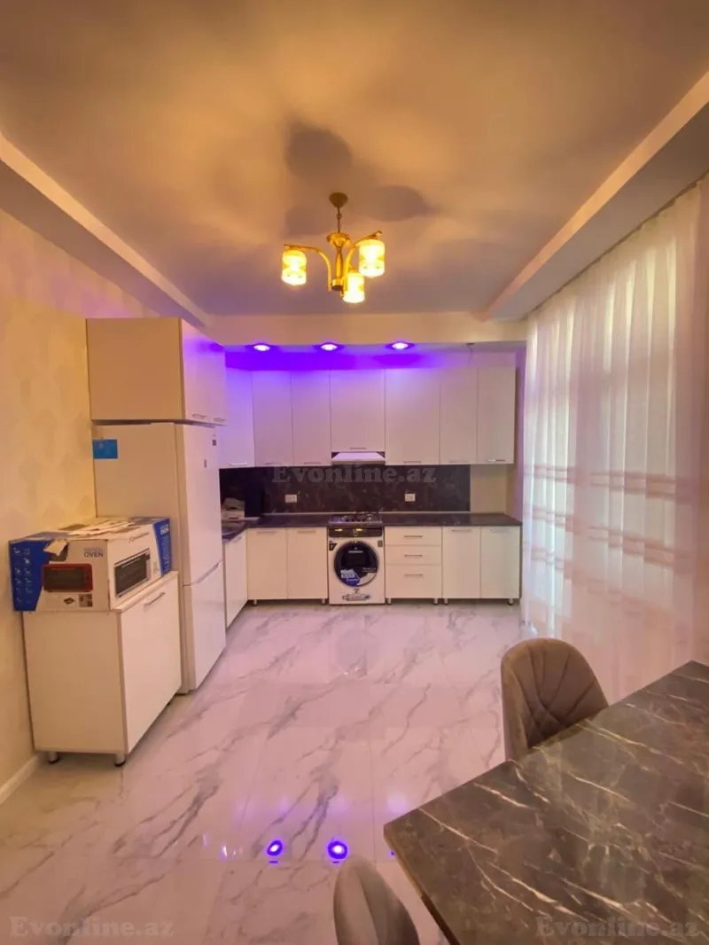 Kirayə verilir 2 otaqlı Mənzil Yeni tikili 90 m² İnşaatçılar m. - şəkil 8