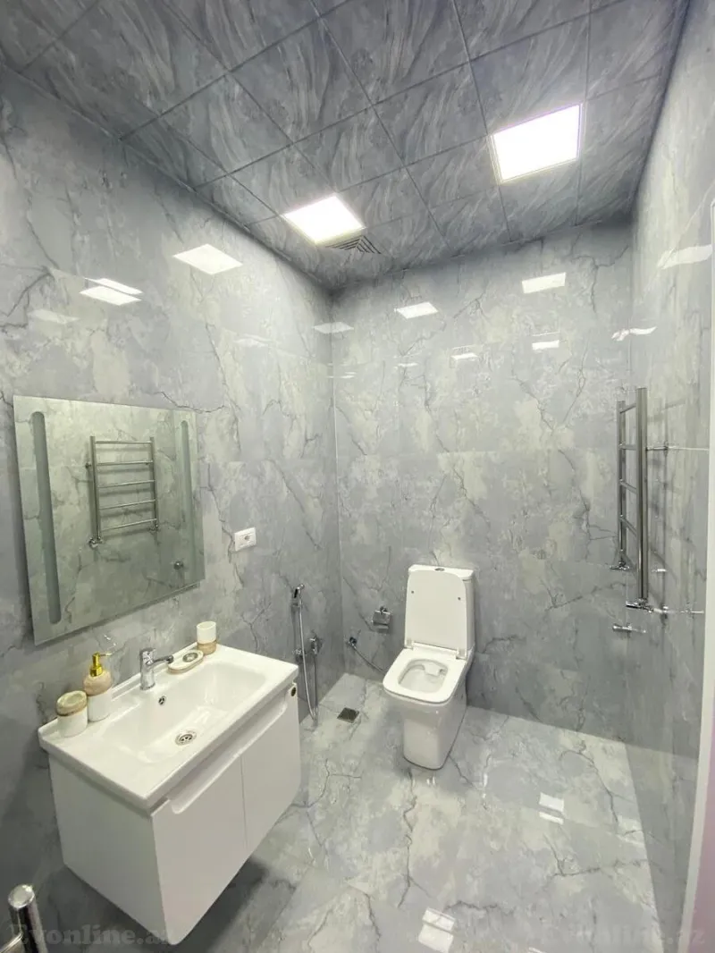 Kirayə verilir 2 otaqlı Mənzil Yeni tikili 90 m² İnşaatçılar m. - şəkil 13