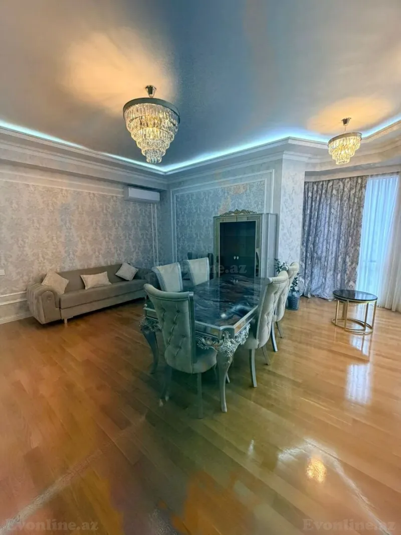 Kirayə verilir 2 otaqlı Mənzil Yeni tikili 130 m² Nizami m. - şəkil 4