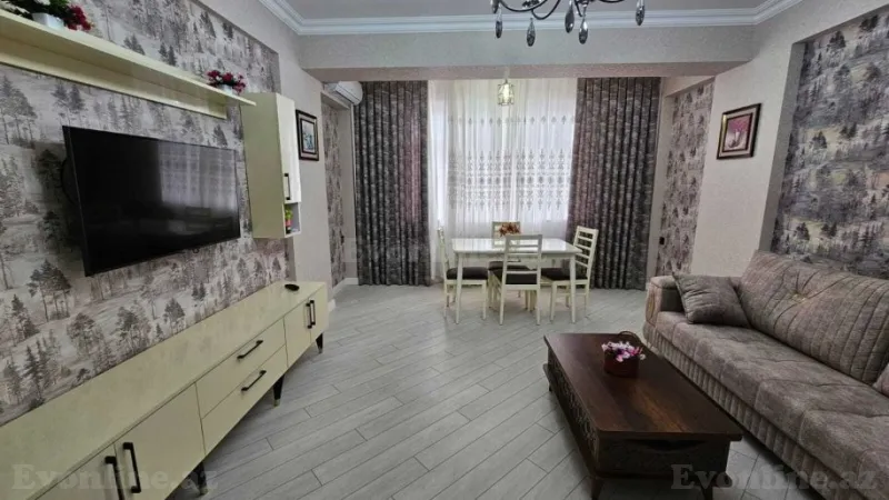 Kirayə verilir 2 otaqlı Mənzil Yeni tikili 80 m² Qara Qarayev m. - şəkil 2