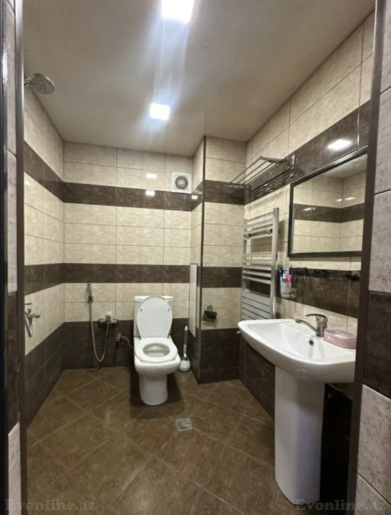 Kirayə verilir 2 otaqlı Mənzil Yeni tikili 80 m² Böyükşor - şəkil 5