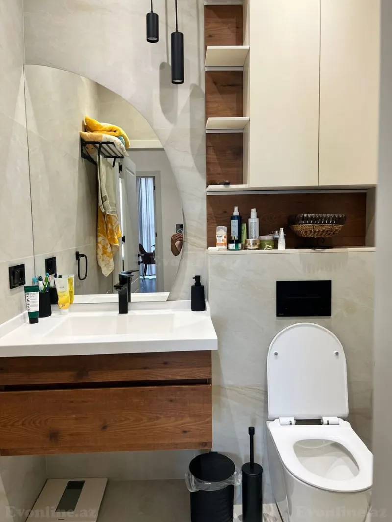 Kirayə verilir 3 otaqlı Mənzil Yeni tikili 110 m² Xətai r. - şəkil 17