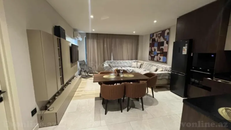 Kirayə verilir 2 otaqlı Mənzil Yeni tikili 92 m² Sabunçu r. - şəkil 2