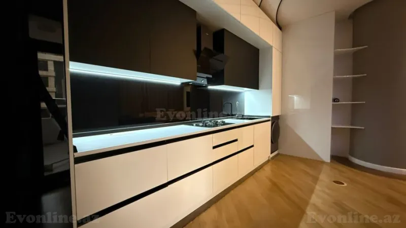 Kirayə verilir 2 otaqlı Mənzil Yeni tikili 80 m² Nərimanov r. - şəkil 3