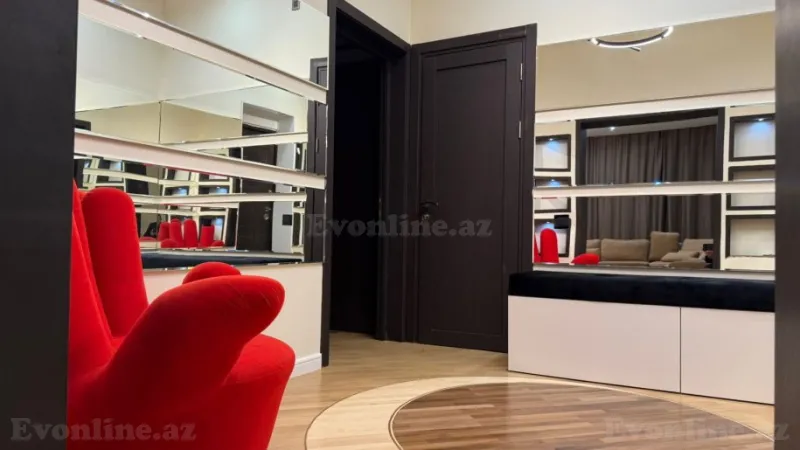 Kirayə verilir 2 otaqlı Mənzil Yeni tikili 80 m² Nərimanov r. - şəkil 6