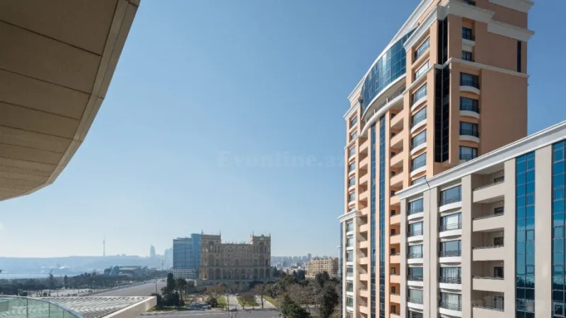Kirayə verilir 4 otaqlı Mənzil Yeni tikili 170 m² Sahil m. - şəkil 3