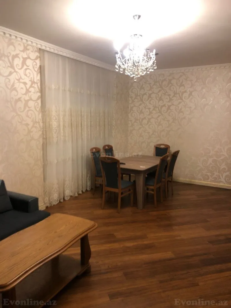 Kirayə verilir 3 otaqlı Mənzil Yeni tikili 150 m² 8 Noyabr m. - şəkil 2