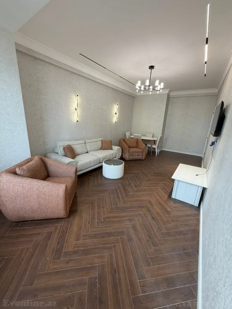 Kirayə verilir 2 otaqlı Mənzil Yeni tikili 76 m² Elmlər Akademiyası m.