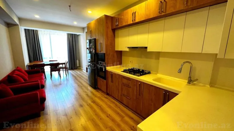 Satılır 4 otaqlı Mənzil Yeni tikili 130 m² Həzi Aslanov m. - şəkil 3