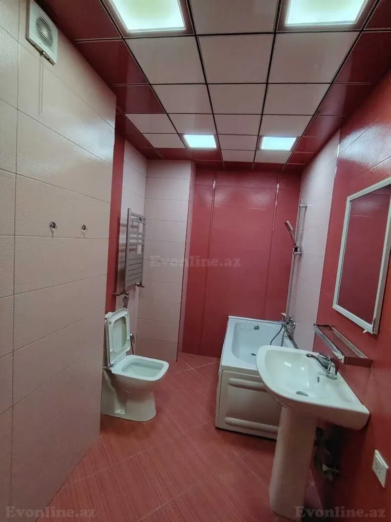 Kirayə verilir 2 otaqlı Mənzil Yeni tikili 90 m² Xətai m. - şəkil 14