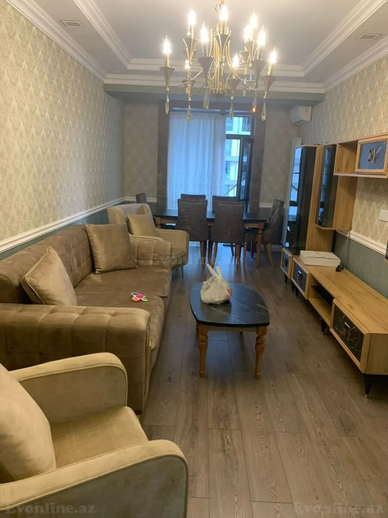 Kirayə verilir 2 otaqlı Mənzil Yeni tikili 65 m² Əhmədli - şəkil 2