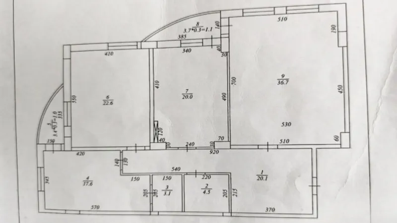 Satılır 3 otaqlı Mənzil Yeni tikili 131.5 m² Əhmədli - şəkil 5