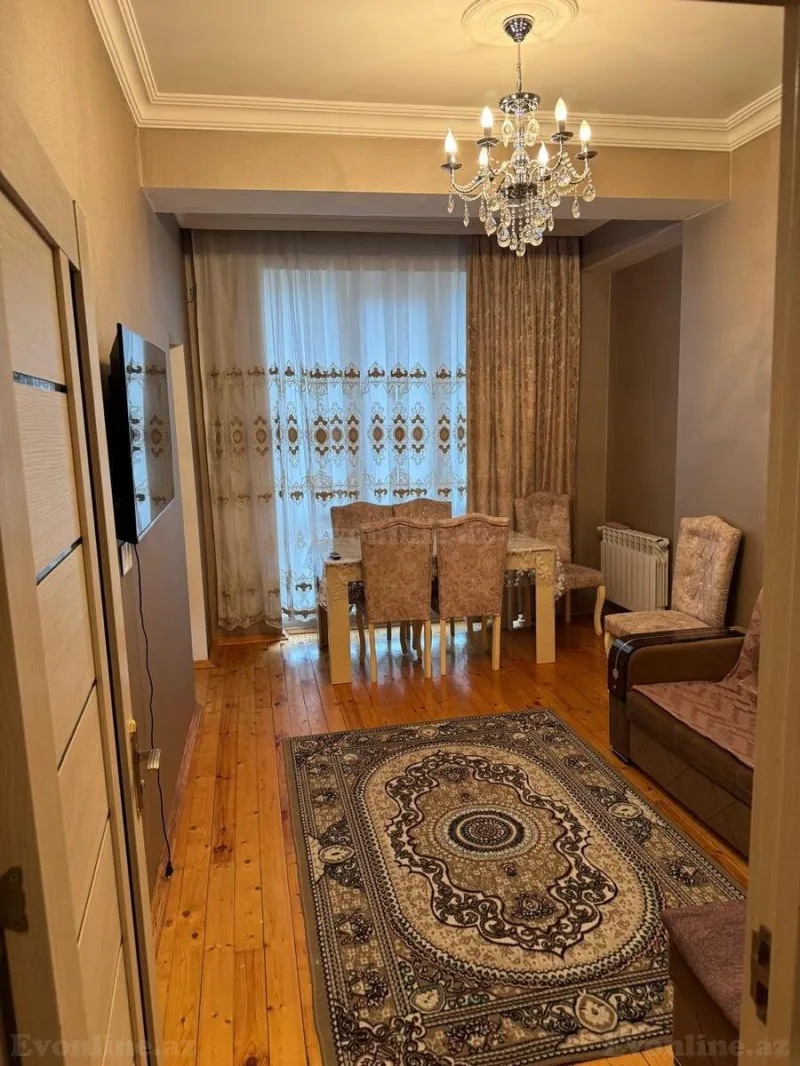 Kirayə verilir 2 otaqlı Mənzil Yeni tikili 88 m² Nəriman Nərimanov m. - şəkil 2