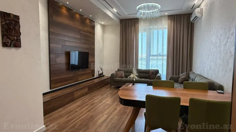 Kirayə verilir 3 otaqlı Mənzil Yeni tikili 116 m² Xətai r. - şəkil 2