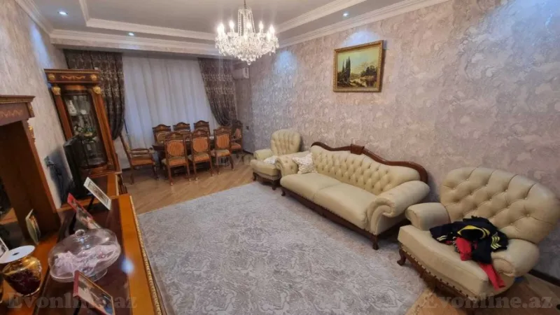 Kirayə verilir 2 otaqlı Mənzil Yeni tikili 99 m² Nəsimi r. - şəkil 3