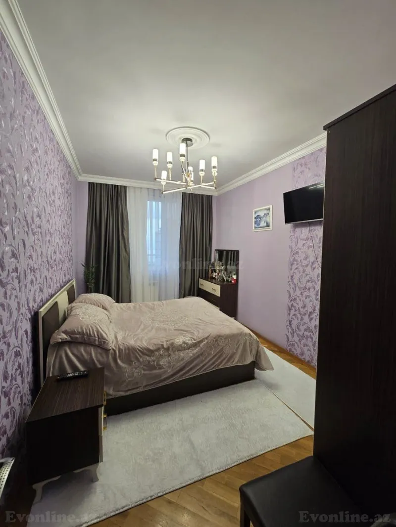 Satılır 3 otaqlı Mənzil Yeni tikili 100 m² Həzi Aslanov - şəkil 3