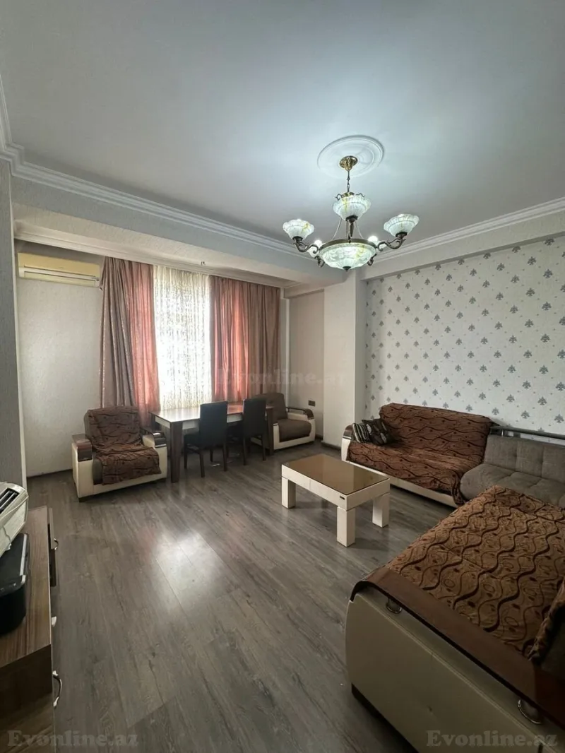 Kirayə verilir 2 otaqlı Mənzil Yeni tikili 75 m² Qara Qarayev m.