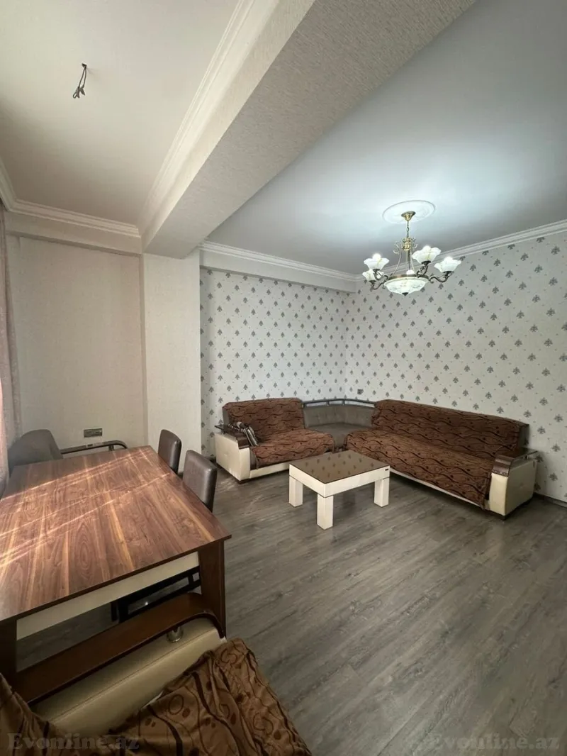 Kirayə verilir 2 otaqlı Mənzil Yeni tikili 75 m² Qara Qarayev m. - şəkil 2