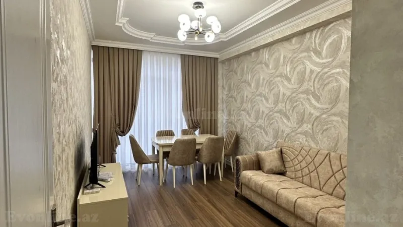 Kirayə verilir 2 otaqlı Mənzil Yeni tikili 50 m² Yasamal