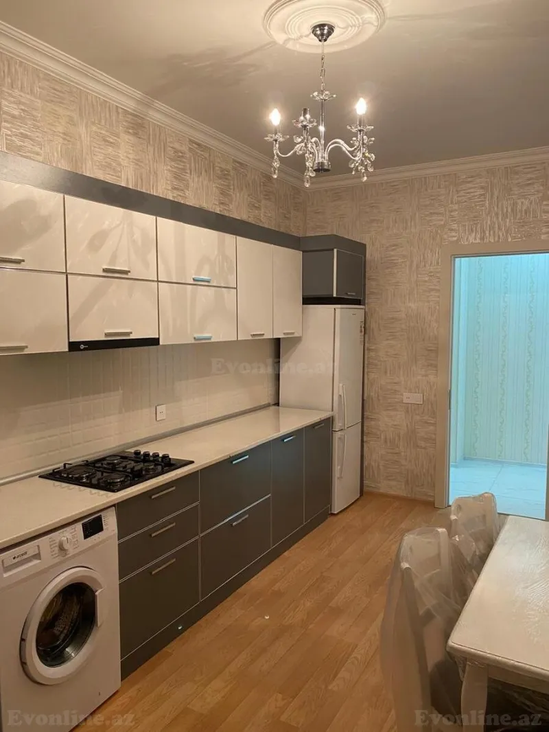 Kirayə verilir 3 otaqlı Mənzil Yeni tikili 110 m² Nəsimi r. - şəkil 6