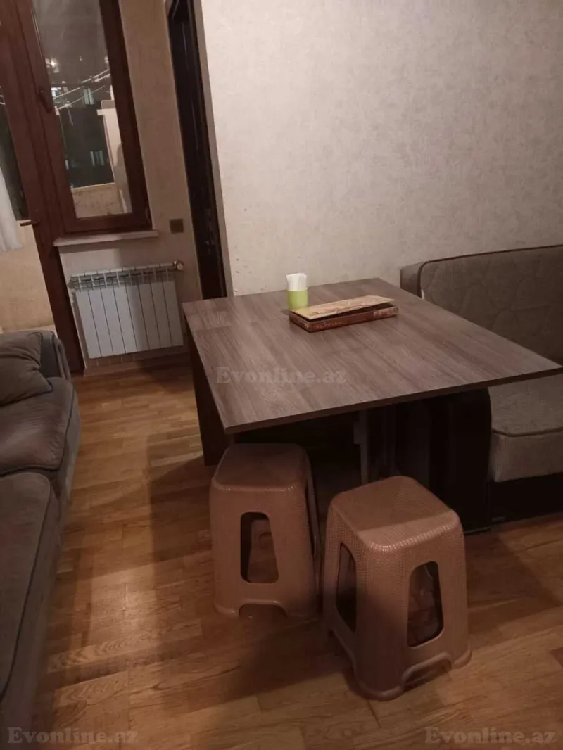 Satılır 1 otaqlı Mənzil Yeni tikili 45 m² Qara Qarayev m. - şəkil 3