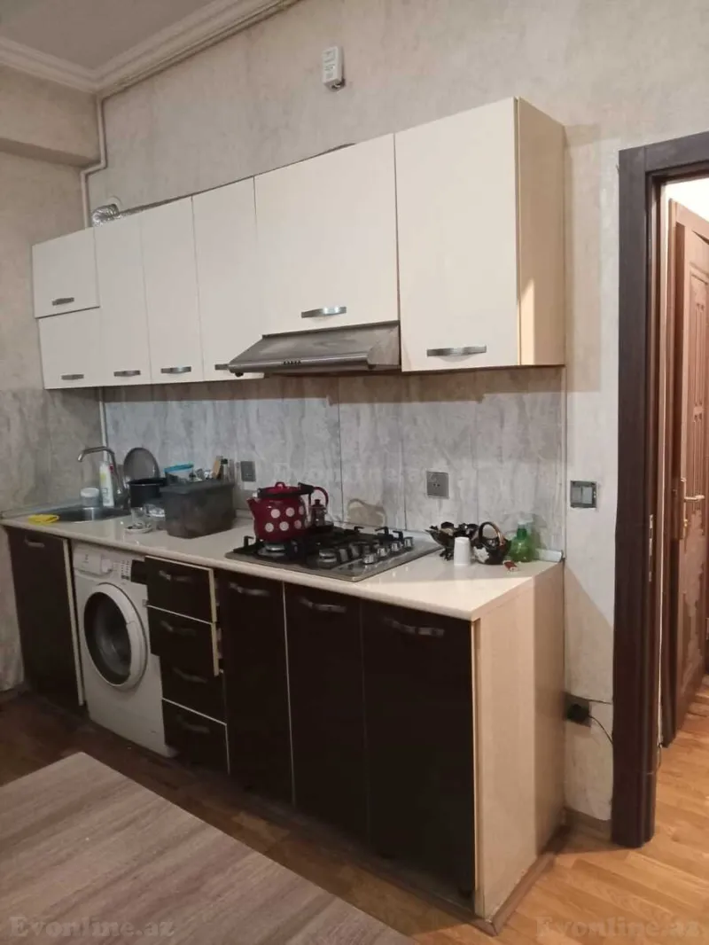 Satılır 1 otaqlı Mənzil Yeni tikili 45 m² Qara Qarayev m. - şəkil 6