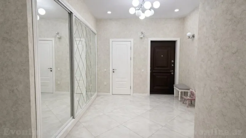 Satılır 3 otaqlı Mənzil Yeni tikili 125 m² Qara Qarayev m. - şəkil 2