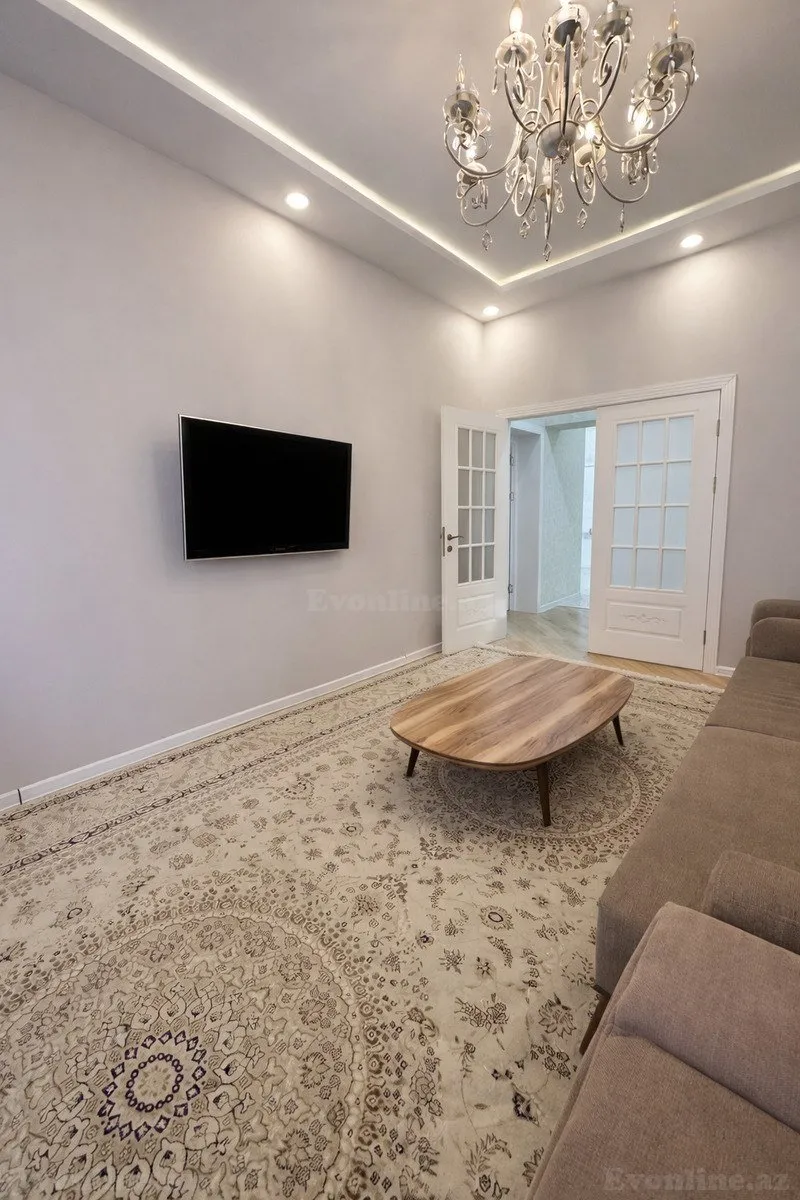 Satılır 3 otaqlı Mənzil Yeni tikili 125 m² Qara Qarayev m. - şəkil 4